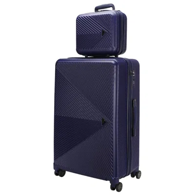 Mkf Felicity Carry-on Hardside Spinner And Cosmetic Case Set 2 Pieces