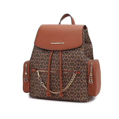 Mkf Issah Backpack Women's Stylish & Functional Design By Mia K. In Brown