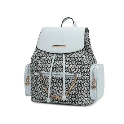 Mkf Issah Backpack Women's Stylish & Functional Design By Mia K. In White