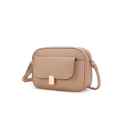 Mkf Michaela Vegan Leather Women's Shoulder Bag In Green