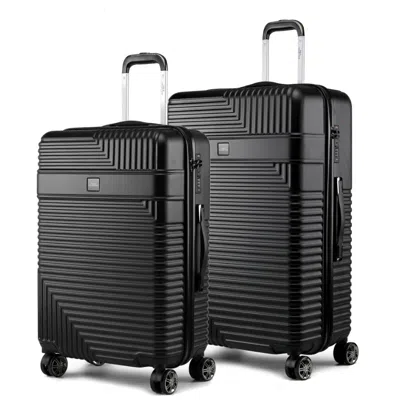 Mkf Mykonos Large And Extra Large Check-in Spinner With Tsa Security Lock In Red