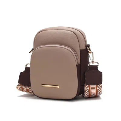 Mkf Rachel Women's Sleek Crossbody Bag By Mia K In Beige