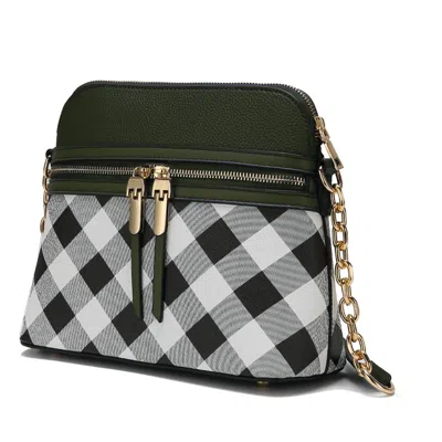 Mkf Suki Checkered Crossbody Handbag In Multi