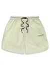 Mki Miyuki Zoku Active Logo-print Shell Shorts In White