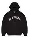 Mki Miyuki Zoku Arc-logo Hoodie In Black