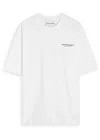 Mki Miyuki Zoku Design Studio Cotton T-shirt In White