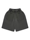 Mki Miyuki Zoku Drawstring Uniform Shorts In Gray
