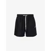 Mki Miyuki Zoku Ens Black Drawstring-waist Relaxed-fit Linen Shorts Xxl In Black
