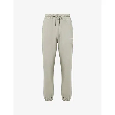 Mki Miyuki Zoku Ens Mki Miyuki-zoku Uniform Wide-leg Cotton-blend Jogging Bottom In Gray