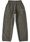 Mki Miyuki Zoku Logo-embroidered Knitted Sweatpants In Grey