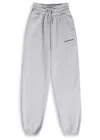 Mki Miyuki Zoku Logo-print Cotton-blend Sweatpants In Gray