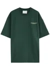 Mki Miyuki Zoku Logo-print Cotton T-shirt In Green