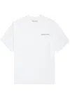 Mki Miyuki Zoku Logo-print Cotton T-shirt In White