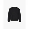 Mki Miyuki Zoku Mki Miyuki-zoku Mens Black Uniform Branded-print Cotton-blend Sweatshirt In Black