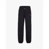 Mki Miyuki Zoku Uniform Brand-print Cotton-blend Jogging Bottoms In Black