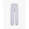 Mki Miyuki Zoku Mki Miyuki-zoku Mens Grey Uniform Brand-print Cotton-blend Jogging Bottoms In Grey