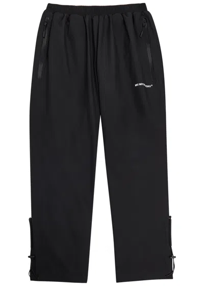 Mki Miyuki Zoku Mki V3 Logo Shell Track Pants In Black
