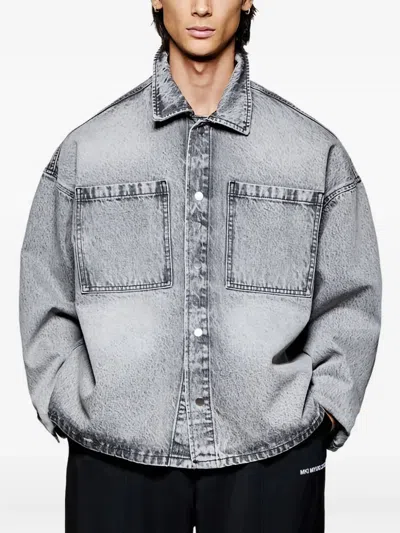 MKI MIYUKI ZOKU POCKET DENIM OVERSHIRT