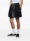 Mki Miyuki Zoku Sandwash Drawstring Shorts In Black