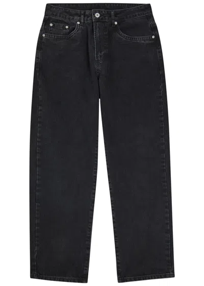 Mki Miyuki Zoku Straight-leg Jeans In Black
