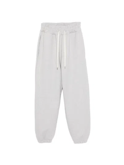 Mki Miyuki Zoku 슈퍼웨이트 커프 트랙팬츠 In White