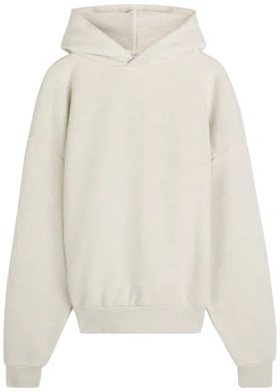 Mki Miyuki Zoku Superweight Hooded Cotton Sweatshirt In Neutral