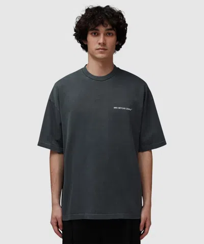 Mki Miyuki Zoku Uniform T-shirt In Pigment Black