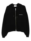 Mki Miyuki Zoku Uniform Zipped Hoodie In Black