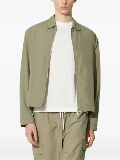 Mki Miyuki Zoku Zip Rider Jacket In Green