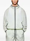 Mki Miyuki Zoku Zip-up Hooded Jacket In White