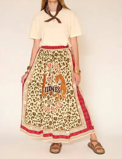 Mkt Studio Jaguera Skirt In Natural In White