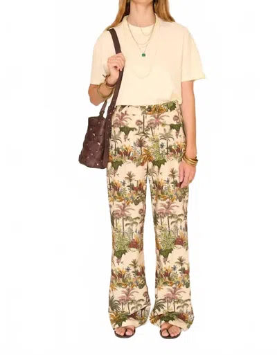 Mkt Studio Pamaia Pants In Natural In Green
