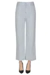 Mkt Studio Pasadena Nautical Stripes Trousers In Blue