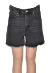 Mkt Studio The Playa Denim Shorts In Black