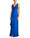 ml Monique Lhuillier Ashlynn Ruffled Satin-crepe Gown