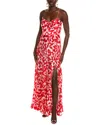 ml Monique Lhuillier Cameron Maxi Dress In Red
