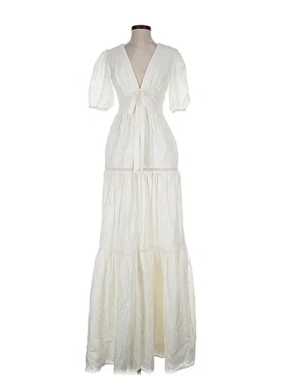 ml Monique Lhuillier Casual Dress In White