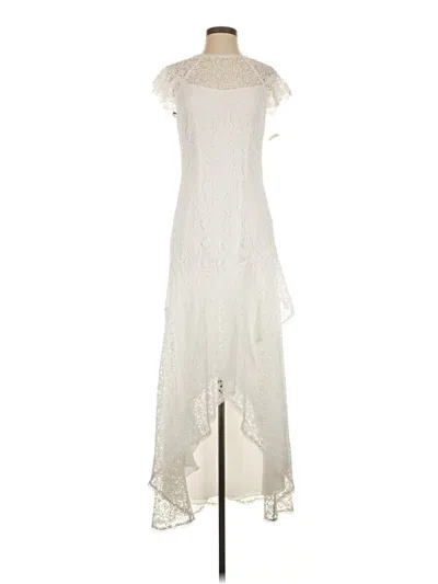 ml Monique Lhuillier Cocktail Dress In White