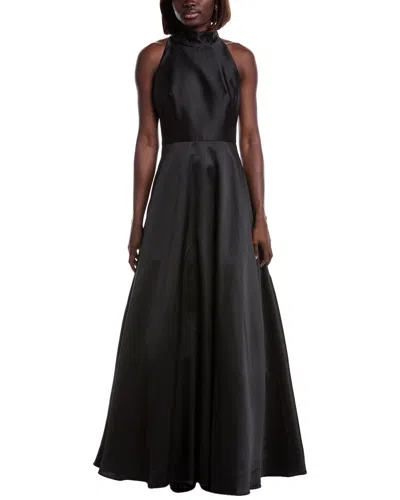 ml Monique Lhuillier Gown In Black