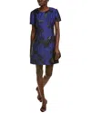 ml Monique Lhuillier Liana Mini Dress In Blue