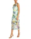 ml Monique Lhuillier Nora Lace Midi Dress