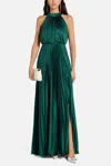ml Monique Lhuillier Women's Jacqueline Long Dress In Deep Emerald In Green