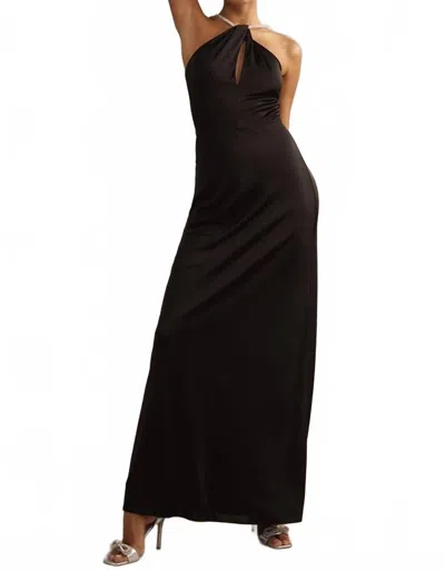 ml Monique Lhuillier Women's Kara Sleeveless Long Dress In Black