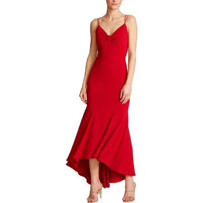 ml Monique Lhuillier Womens Solid Crepe Slip Dress