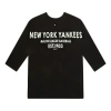 Mlb Back Alphabet Printing 7 Sleeve Black