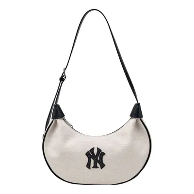 Mlb Canvas Shoulder Bag New York Yankees 'white'