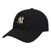 Mlb Macarons Embroidery Logo Baseball Cap Black