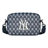 Mlb Monogram Ny New York Yankees Crossbody Bag Blue