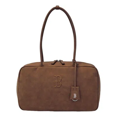 Mlb Shoulder Bag Basic Palette Boston Red Sox 'brown'