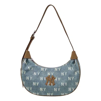 Mlb Shoulder Bag Monogram New York Yankees 'denim Blue'